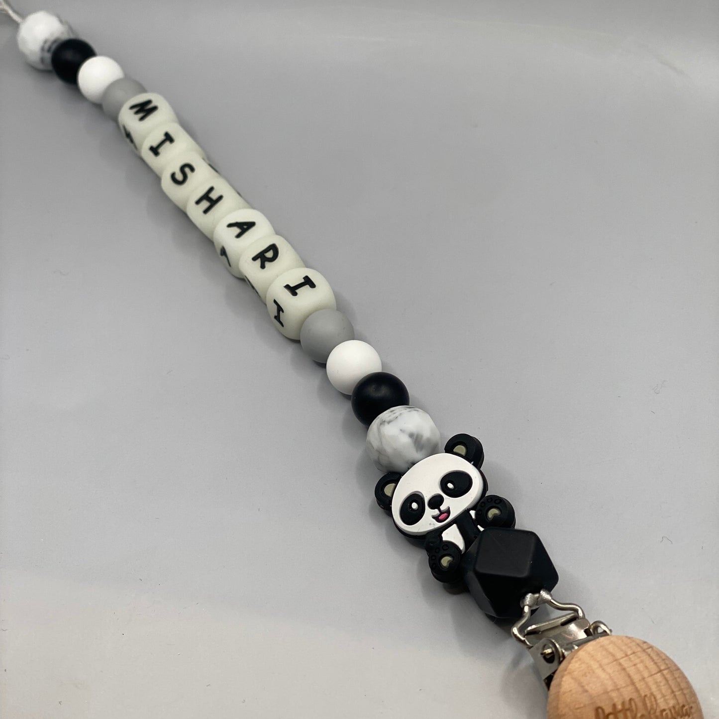 Glow in the Dark custom pacifier clips