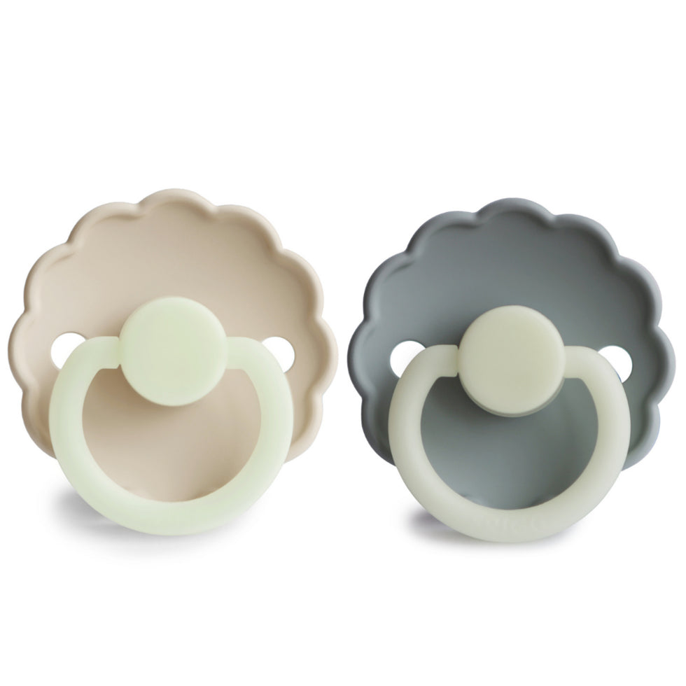 FRIGG Daisy Silicone 2-Pack Cream Night/French Gray Night