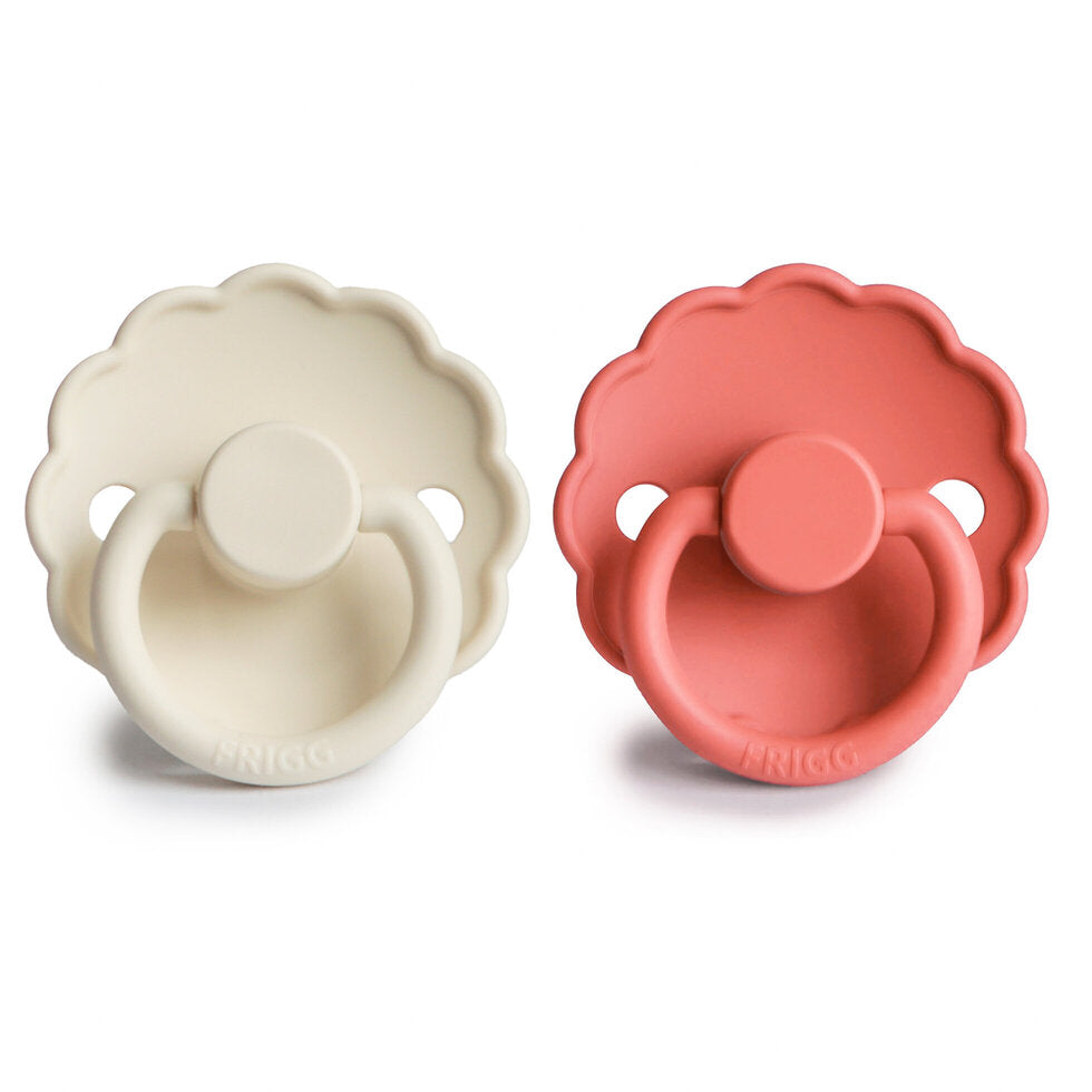 FRIGG Daisy Silicone 2-Pack Cream/Poppy