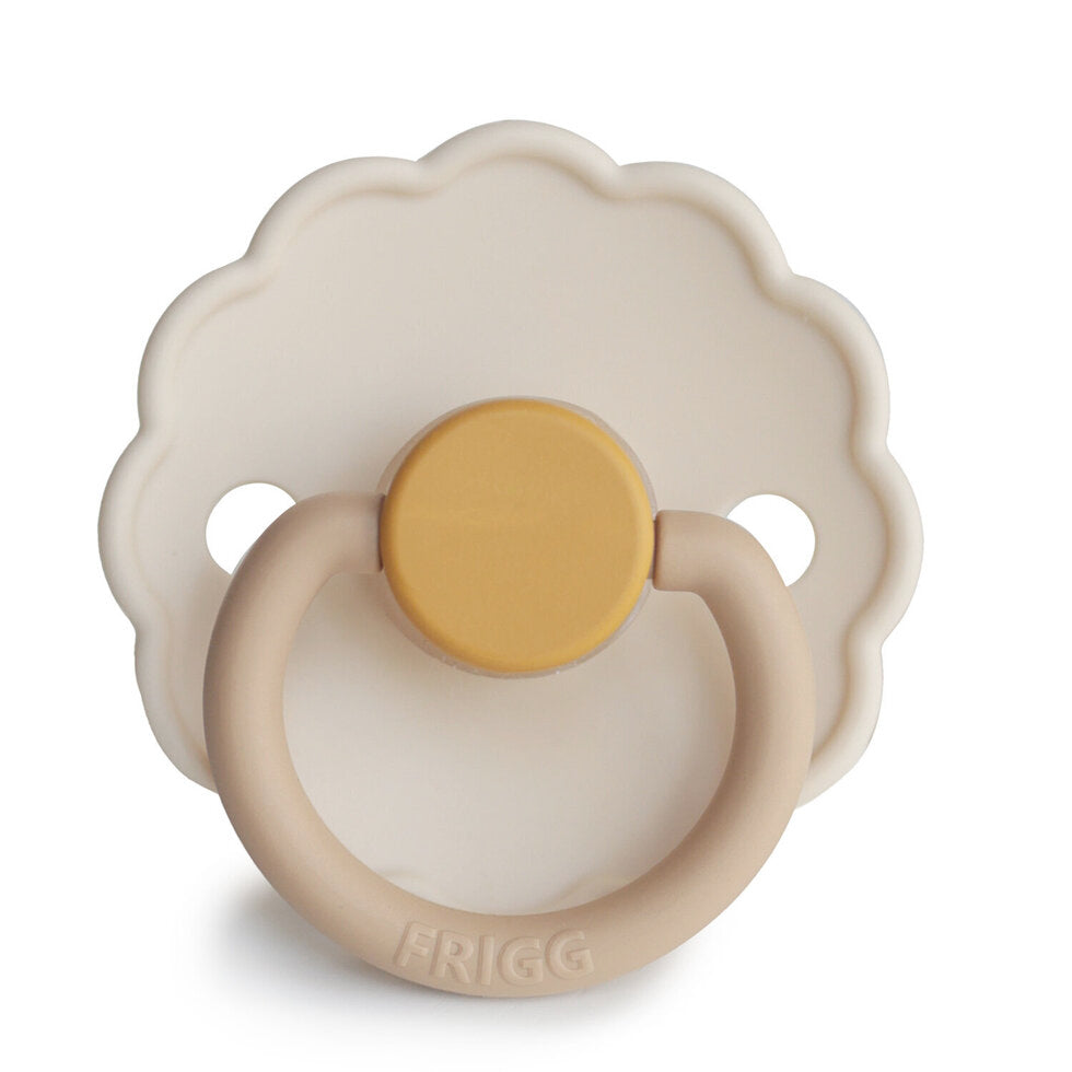 FRIGG Daisy Silicone Baby Pacifier 1-Pack Chamomile