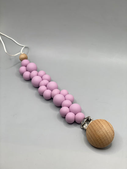 bubble pacifier clip
