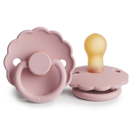 FRIGG Daisy Latex Baby Pacifier 1-Pack Baby Pink