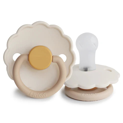 FRIGG Daisy Silicone Baby Pacifier 1-Pack Chamomile