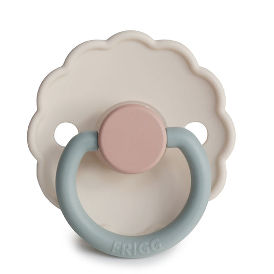 FRIGG Daisy Silicone Baby Pacifier 1-Pack Cotton candy