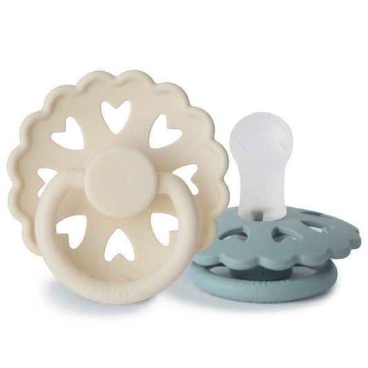FRIGG Fairytale Silicone Baby Pacifier 2-Pack The Ugly Duckling/Ole Lukoie
