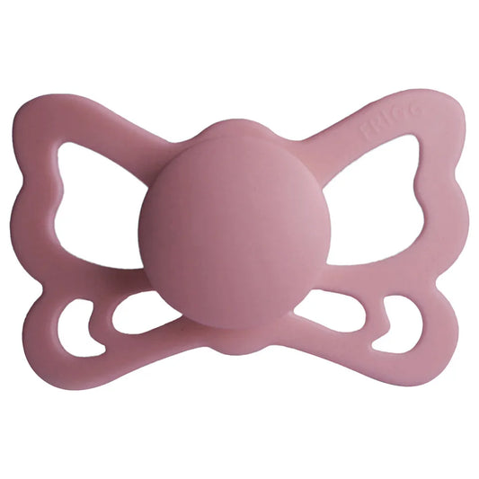 FRIGG Butterfly Anatomical Silicone Baby Pacifier 1-Pack Cedar