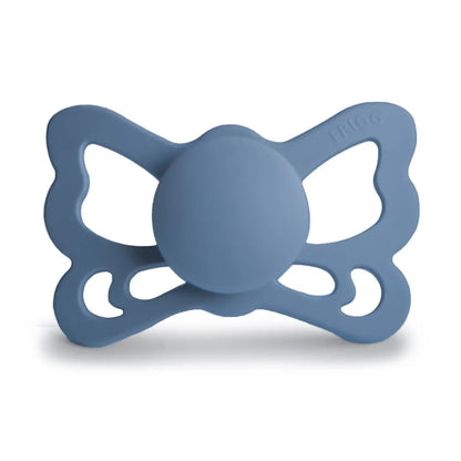 FRIGG Butterfly Anatomical Silicone Baby Pacifier 1-Pack Ocean View