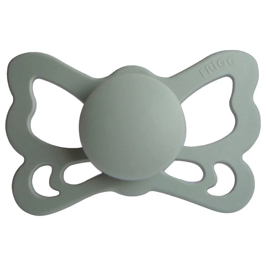 FRIGG Butterfly Anatomical Silicone Baby Pacifier 1-Pack Sage