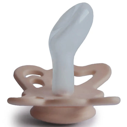 FRIGG Butterfly Anatomical Silicone Baby Pacifier 1-Pack Silky Satin