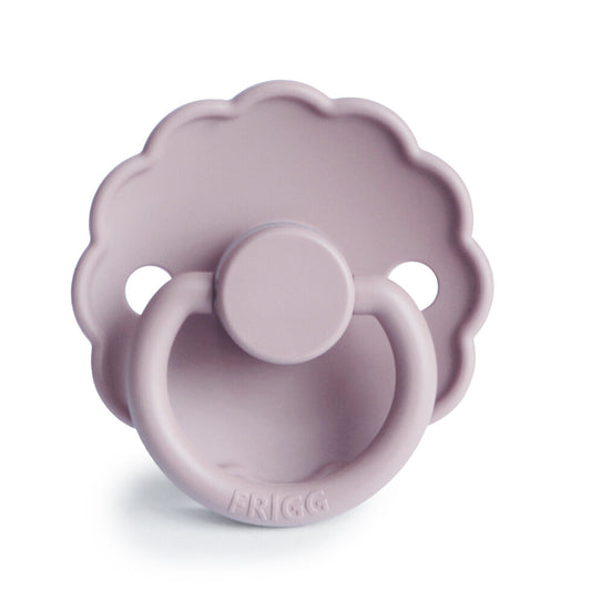 FRIGG Daisy Silicone Baby Pacifier 1-Pack Soft Lilac
