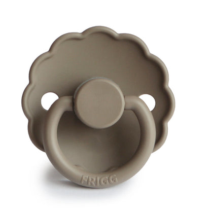 FRIGG Daisy Silicone Baby Pacifier 1-Pack Portobello