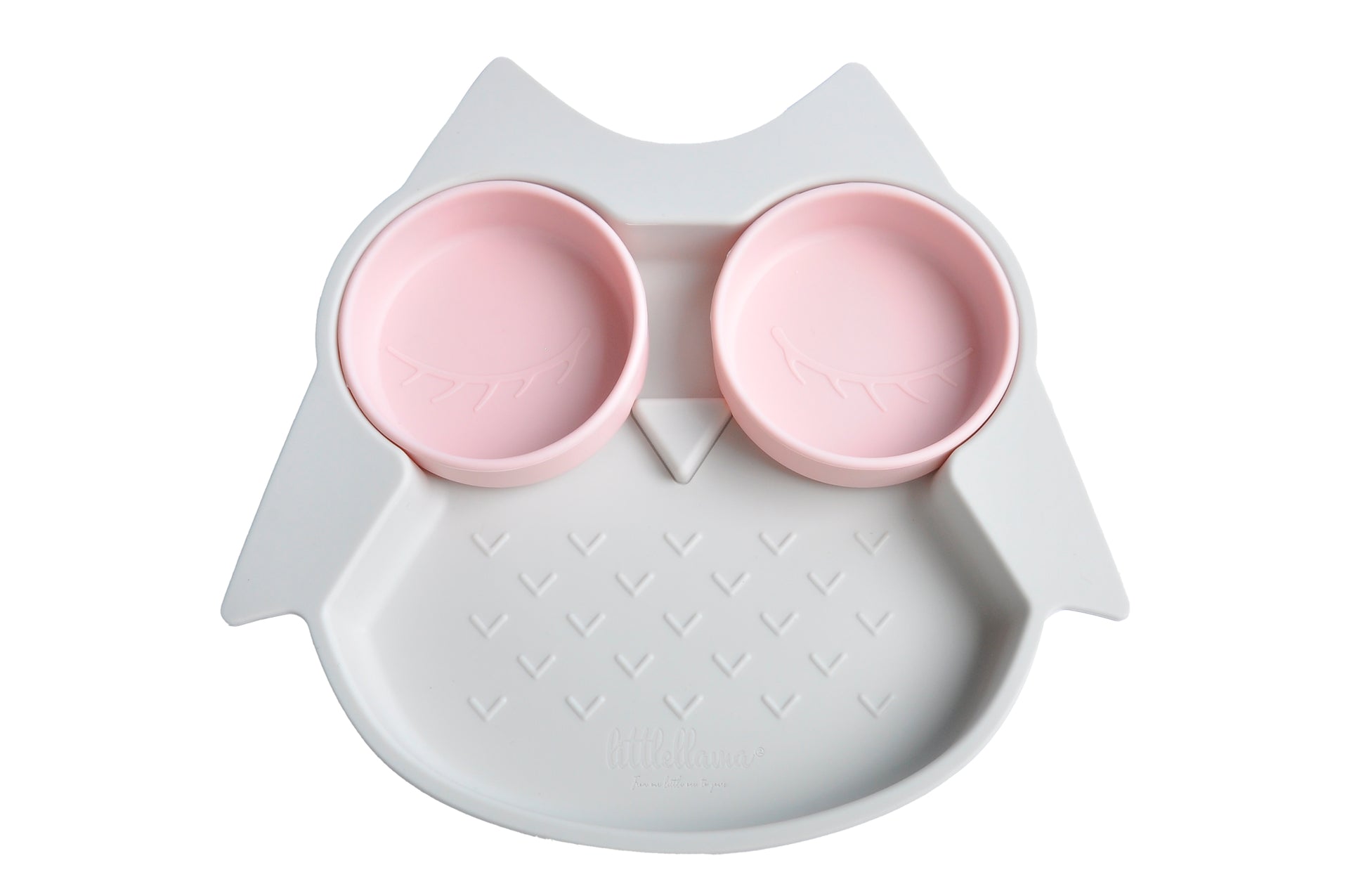 Silicone food container with lid (set of 2) - Pink – littlecomo